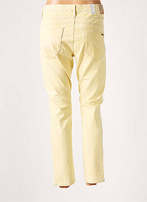 Pantalon slim galben SCHOOL RAG femeie