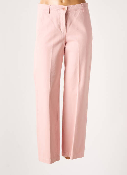 Pantalon drept roz HARTFORD femeie