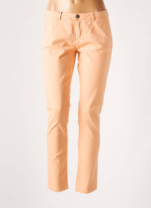 Pantalon slim portocaliu SCHOOL RAG femeie