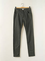 Pantalon slim verde BELLEROSE femeie