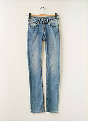 Blugi cu croială dreaptă albastru SCHOOL RAG femeie