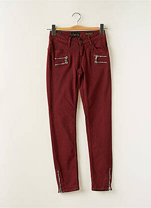 Blugi skinny roșu SCHOOL RAG femeie