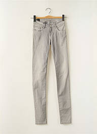 Blugi skinny gri SCHOOL RAG femeie