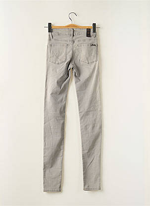 Blugi skinny gri SCHOOL RAG femeie