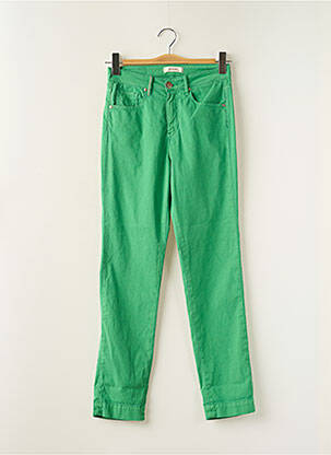 Pantalon slim verde ISLOW femeie