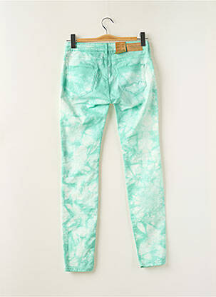 Pantalon slim verde MAISON SCOTCH femeie