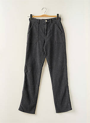 Pantalon drept gri LEON & HARPER femeie