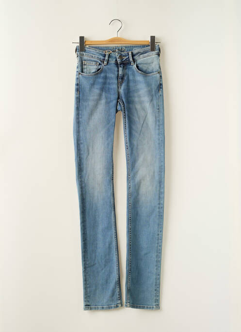 Blugi cu croială dreaptă albastru SCHOOL RAG femeie