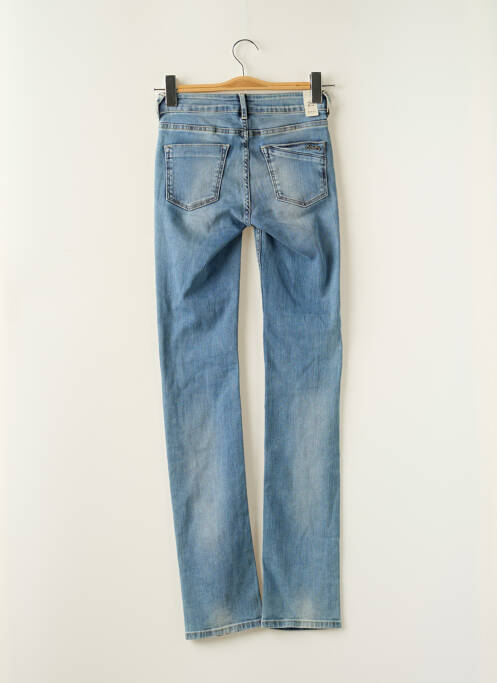 Blugi cu croială dreaptă albastru SCHOOL RAG femeie