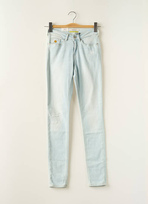 Blugi skinny albastru SCOTCH & SODA femeie