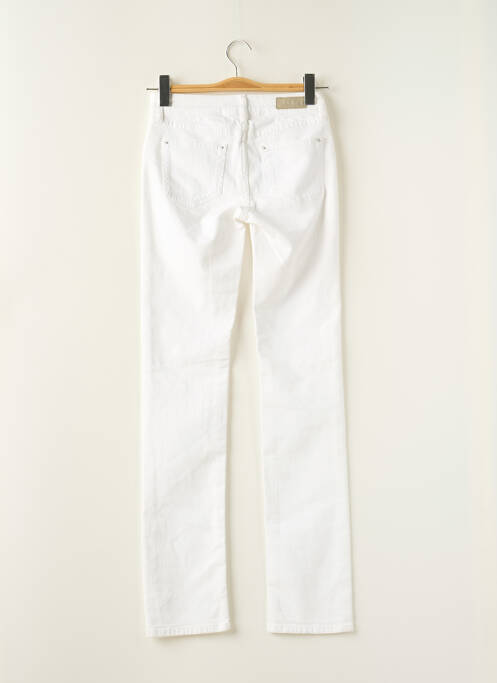 Blugi cu croială dreaptă alb SCHOOL RAG femeie