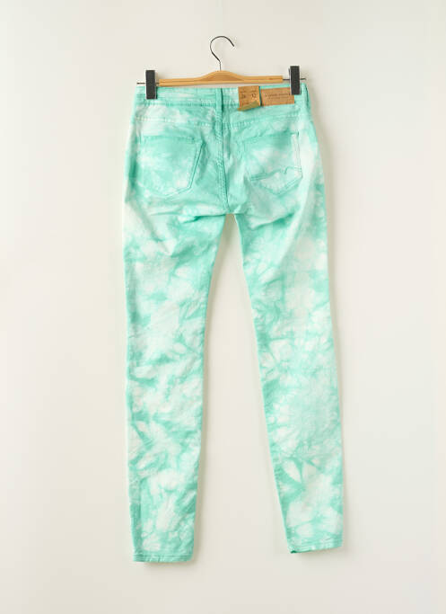 Pantalon slim verde MAISON SCOTCH femeie