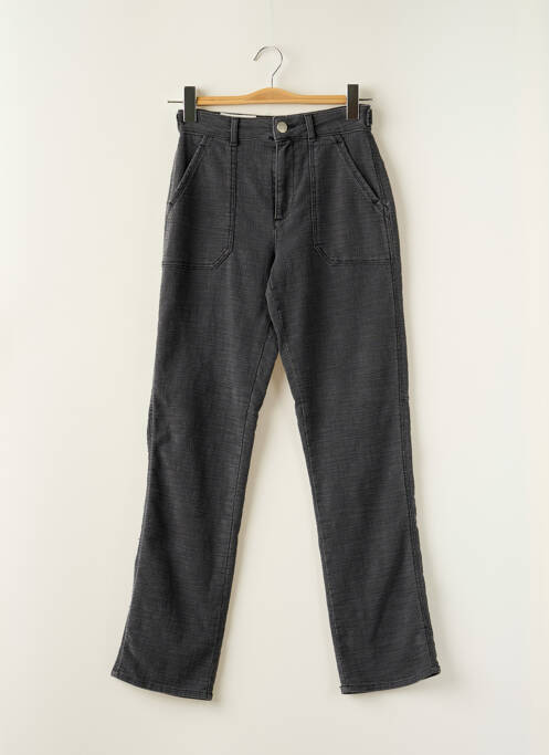 Pantalon drept gri LEON & HARPER femeie