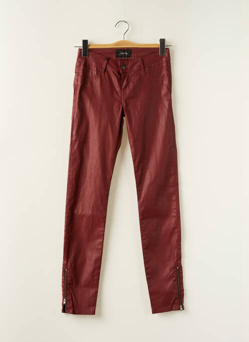 Pantalon slim roșu SCHOOL RAG femeie