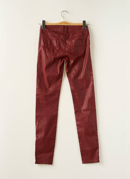 Pantalon slim roșu SCHOOL RAG femeie