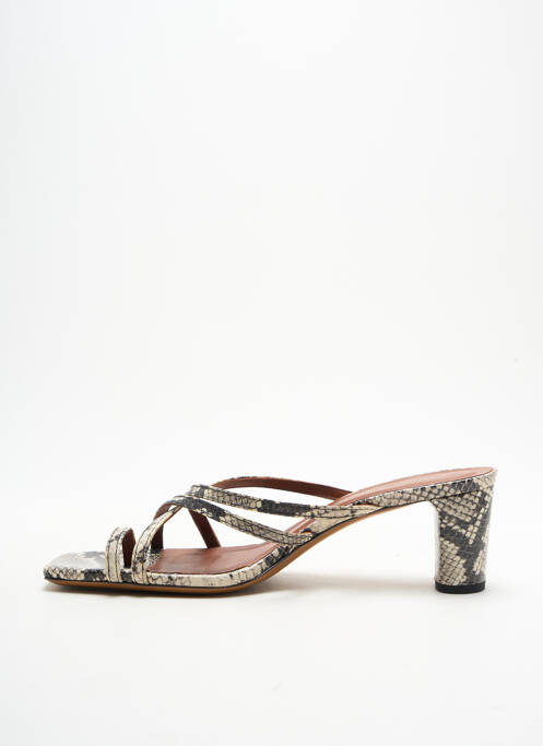 Șlapi negru ANONYMOUS COPENHAGEN femeie