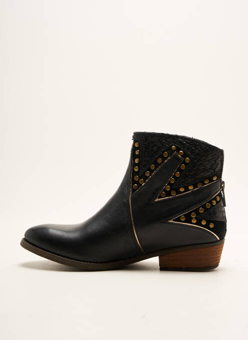 Botine/Ghete negru ALIWELL femeie