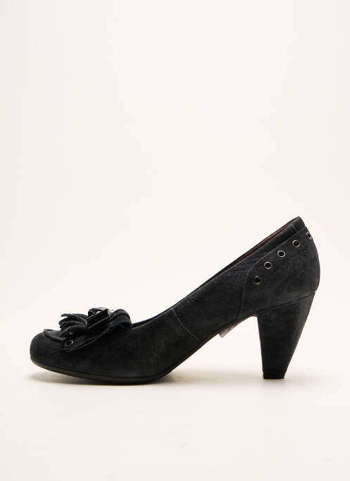 Pantofi cu toc albastru JANET & JANET femeie