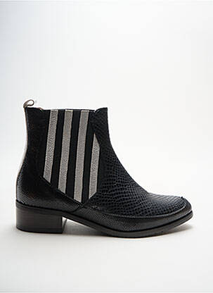 Botine/ghete toc mic toc plat până la 3 cm negru CRÉATIS femeie