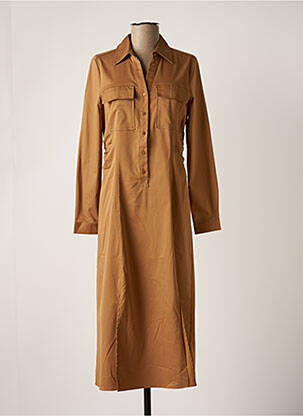 Rochie midi bej B.YOUNG femeie