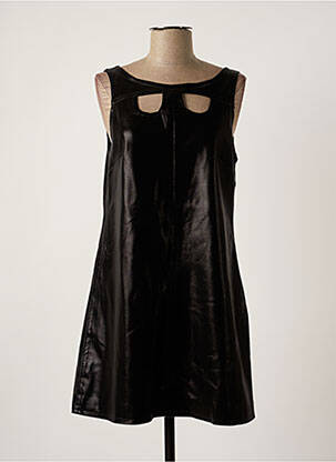 Rochie scurtă fără mâneci fără mâneci negru LILI SIDONIO femeie