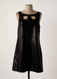 Rochie scurtă fără mâneci fără mâneci negru LILI SIDONIO femeie