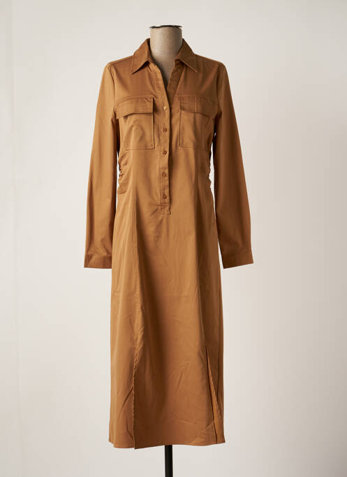 Rochie midi bej B.YOUNG femeie