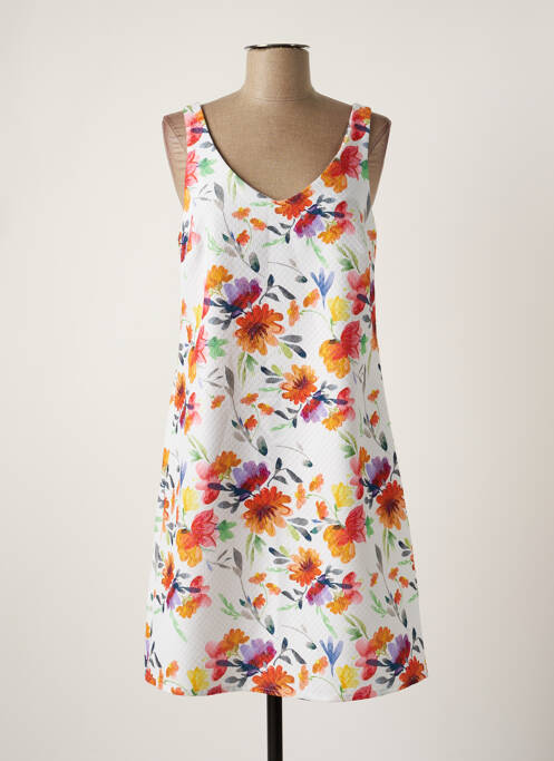 Rochie midi alb BARANDI femeie