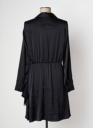 Rochie midi mâneci lungi mâneci lungi negru GUESS femeie