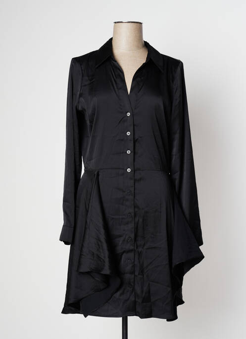 Rochie midi negru GUESS femeie