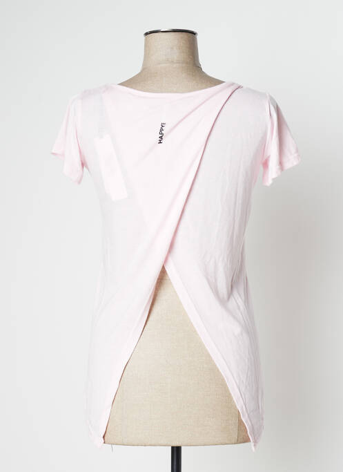 Tricou roz HAPPY femeie