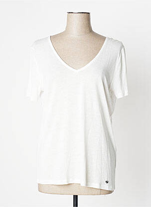 Top alb KAPORAL femeie