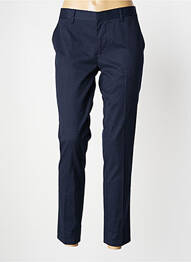 Pantalon 7/8 elasticitate mărime normală albastru TEDDY SMITH femme