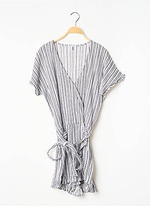 Salopetă scurtă alb TEDDY SMITH femeie