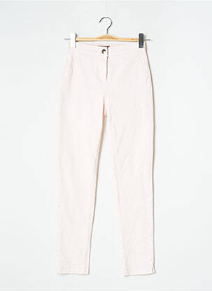 Pantalon chino buzunare talie înaltă roz BEST MOUNTAIN femeie