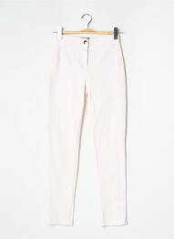 Pantalon chino buzunare talie înaltă roz BEST MOUNTAIN femeie