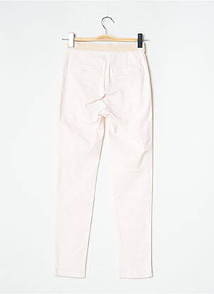 Pantalon chino buzunare talie înaltă roz BEST MOUNTAIN femeie