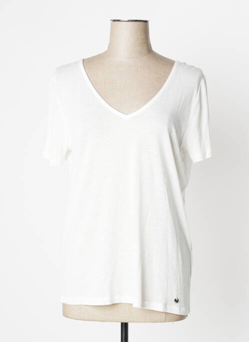 Top alb KAPORAL femeie