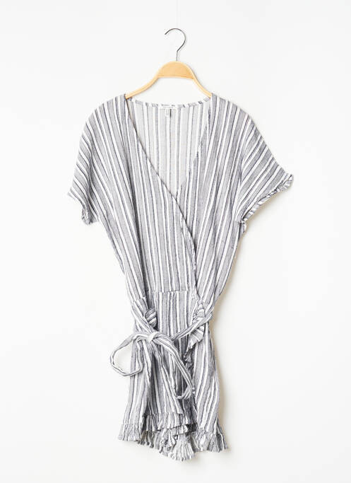 Salopetă scurtă alb TEDDY SMITH femeie