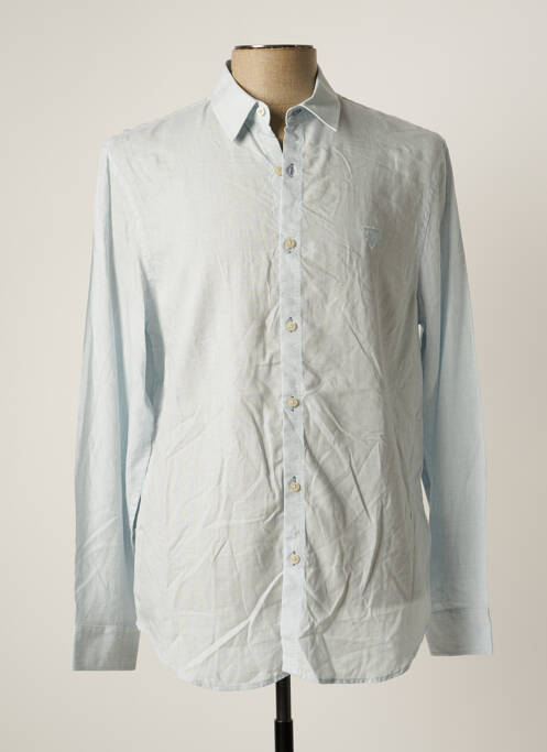 Cămașă cu mâneci lungi albastru GUESS bărbat