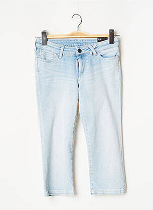 Pantalon trei sferturi albastru TEDDY SMITH fată