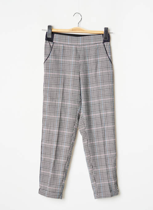 Pantalon slim negru TEDDY SMITH fată