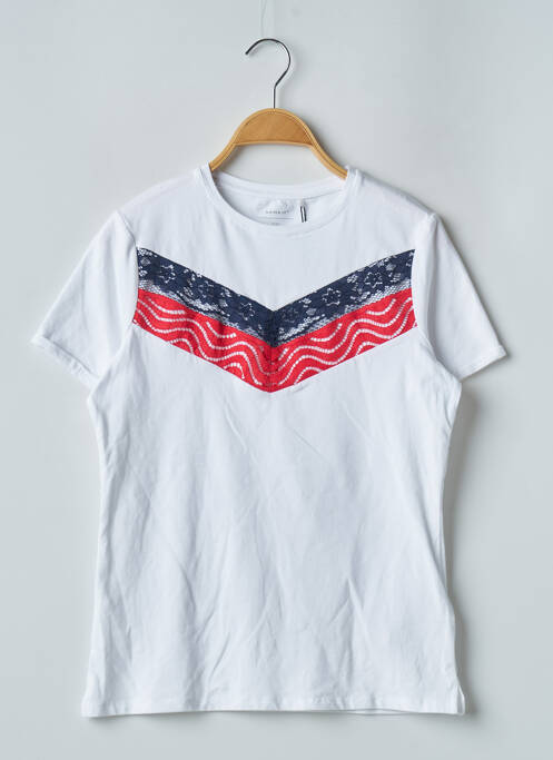 Tricou alb NAME IT fată