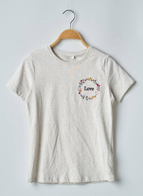 Tricou bej NAME IT fată