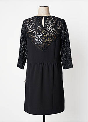 Rochie scurtă mâneci 3/4 mâneci 3/4 negru FREEMAN T.PORTER femeie