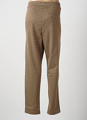 Pantalon drept elasticitate mărime normală maro GEISHA femeie