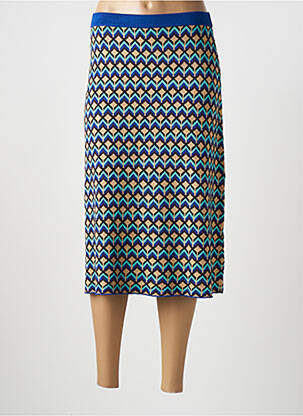 Fustă lungă albastru SURKANA femeie