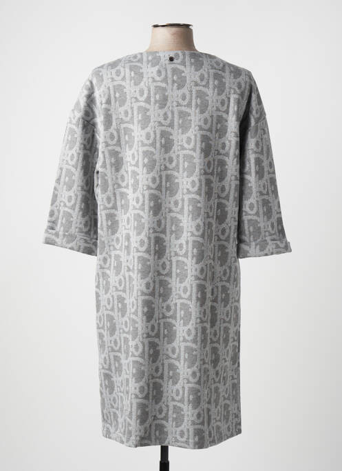 Rochie midi gri FRED SABATIER femeie