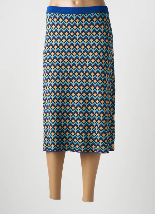 Fustă lungă albastru SURKANA femeie