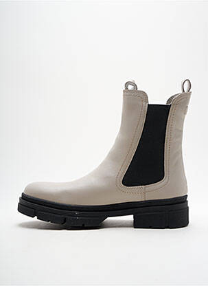 Botine/ghete umplută toc de 4 la 6 cm bej TAMARIS femeie